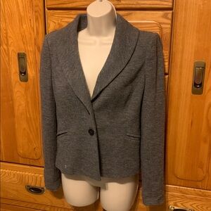 Ann Taylor Charcoal blazer 4 131